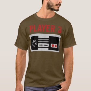 Camiseta Juego de video de la familia de jugadores 3 coinci