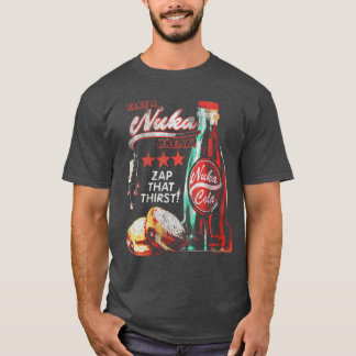 Camiseta Juego de Video de Mujeres Fallout Haz un Descanso