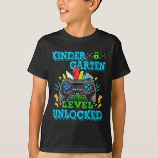 Camiseta Juego de Video de Nivel de Jardín de Infancia Desb
