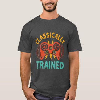 Camiseta Juego de video de videojuegos con lluvia clásica r