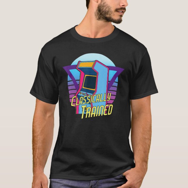 Camiseta Juego de video de videojuegos retro cita al jugado (Anverso)