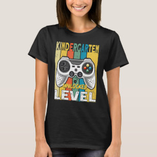 Camiseta Juego de vídeo desbloqueado de nivel Kindergarten 