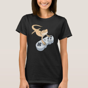 Camiseta Juego de video Dragon con barba Gamer Pagona Beard