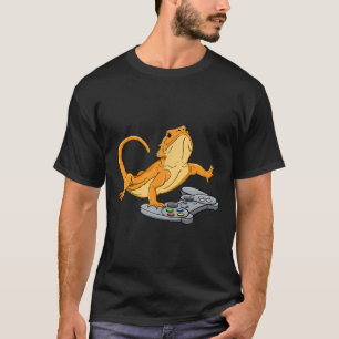 Camiseta Juego de video Dragon Lizard Gamer Gecko