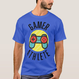 Camiseta Juego de video E Atleta deportivo, Conteo de video