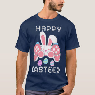 Camiseta Juego de video Easter Bunny Gaming Controller Game