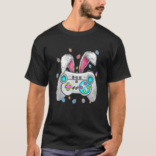 Camiseta Juego de video Easter Bunny Gaming Controller Game