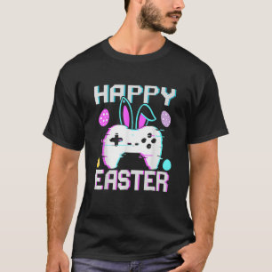 Camiseta Juego de video Easter Bunny Gaming Controller Game