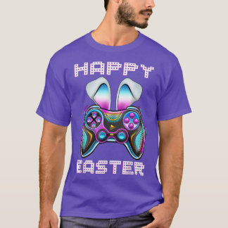 Camiseta Juego de video Easter Bunny Gaming Controller Game