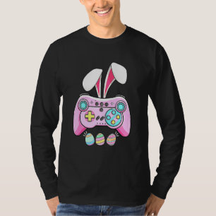 Camiseta Juego de video Happy Easter Gamer Bunny Ear