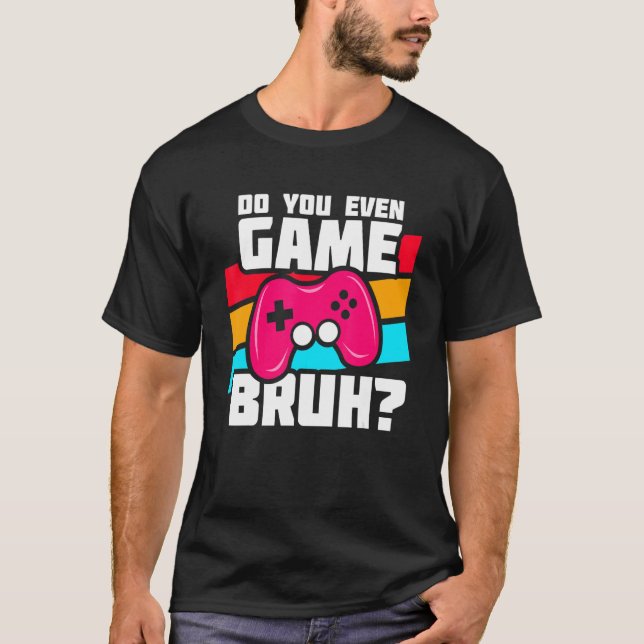 Camiseta Juego de vídeo juegos videojuegos gamer meme video (Anverso)
