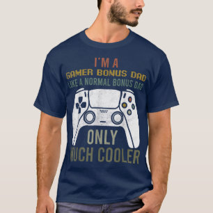 Camiseta Juego de video masculino Bonus Dad Appartal, Grasa