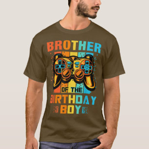 Camiseta Juego De Video Regalo De Cumpleaños Hermano Del Cu
