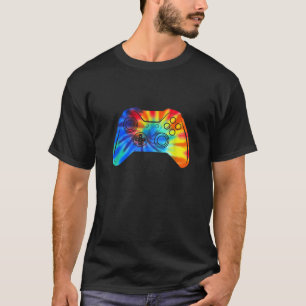 Camiseta Juego de video Tie Dye Funny Gaming Controller Gam