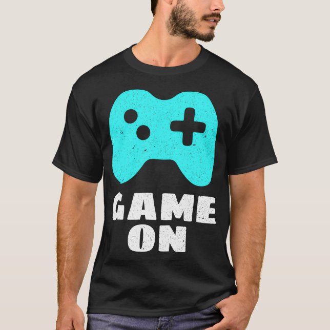 Camiseta Juego de videojuegos en regalo para niños y hombre (Anverso)