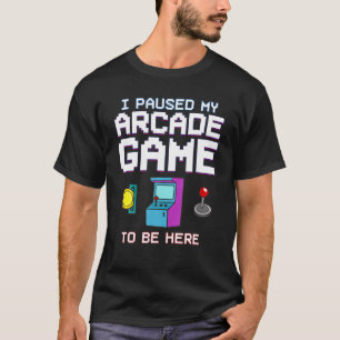 Camiseta Juego de videojuegos para máquinas de juegos de ar