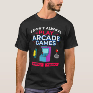 Camiseta Juego de videojuegos para máquinas de juegos de ar