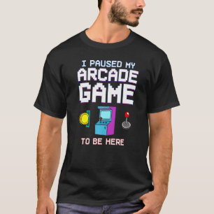 Camiseta Juego de videojuegos para máquinas de juegos de ar