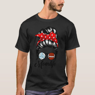 Camiseta Juego de voleibol de béisbol para mamás