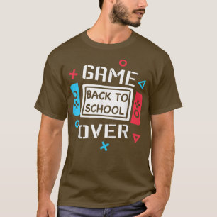 Camiseta Juego De Vuelta Al Equipo De Control De Videojuego