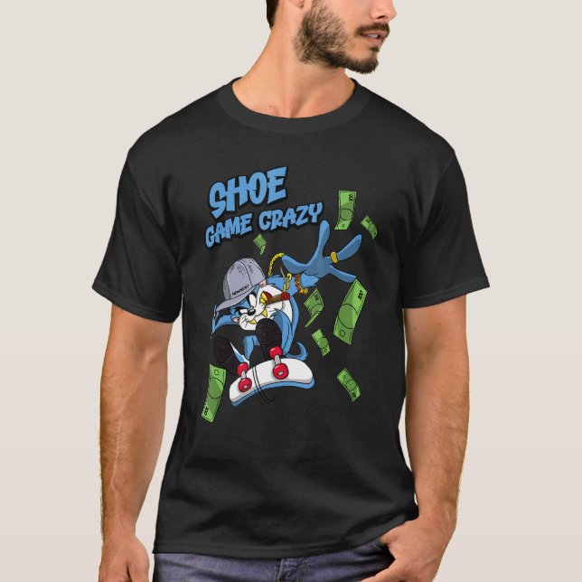 Camiseta Juego de zapatos Crazy University Blue 6s Mateo (Anverso)