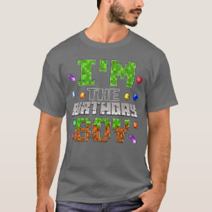 Camiseta Juego del chico de cumpleaños Imhe número fiesta d
