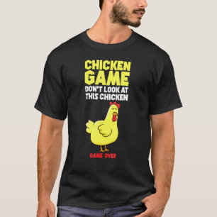Camiseta Juego del Pollo No Mires Al Pollo Niños Pollo