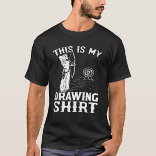 Camiseta Juego Deportivo Bow Y Arrow Entusiasta Arco