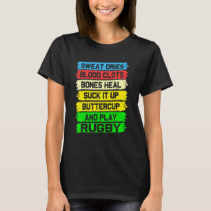 Camiseta Juego deportivo de equipo Jugar Rugby Fútbol Sweat