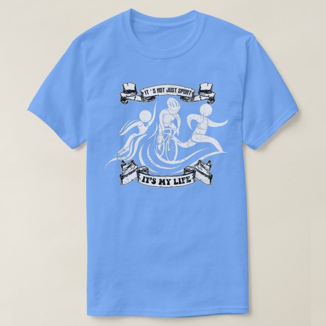 Camiseta Juego deportivo de equitación de ida y vuelta Tria (Diseño del anverso)