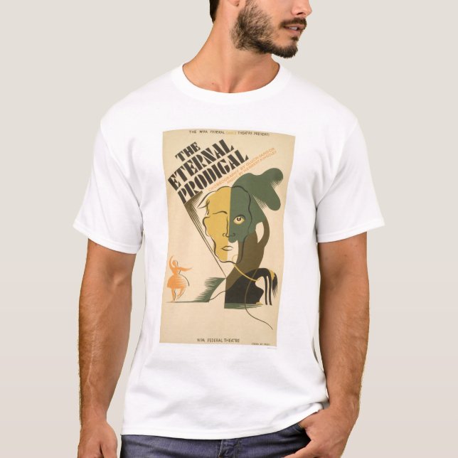 Camiseta Juego despilfarrador eterno WPA 1938 (Anverso)