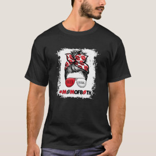 Camiseta Juego Día de Alegre Fútbol Animador Retro Mamá De