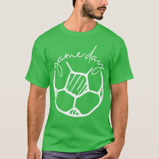 Camiseta Juego Día de fútbol Ball Juego de deportes Ball Lo