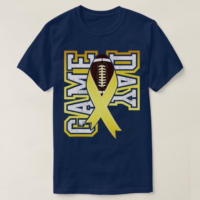 Camiseta Juego Día de la Infancia Cáncer de Conciencia Cint (Diseño del anverso)