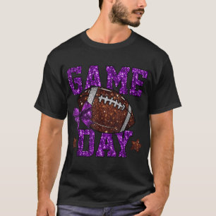Camiseta Juego Día de retoque Fútbol Mamá Chicas se animan