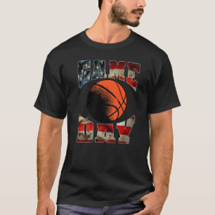 Camiseta Juego Día I Amo Baloncesto
