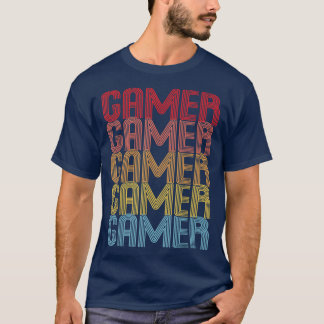 Camiseta Juego divertido de Gamer Retro 70