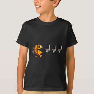 Camiseta Juego divertido de parodia de cubos comiendo esque