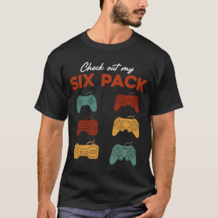 Camiseta Juego divertido de seis controladores de paquete R