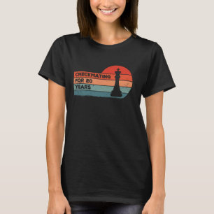 Camiseta Juego divertido de tablero del jugador de ajedrez