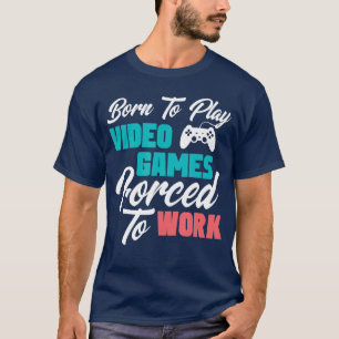 Camiseta Juego divertido de videojuegos retro de jugador