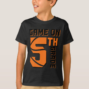 Camiseta Juego divertido en 5º Grado Baloncesto Primer Día
