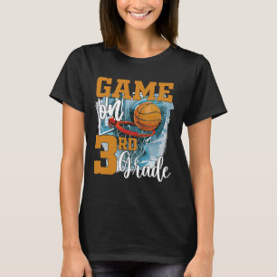 Camiseta Juego divertido en baloncesto de tercer grado de v