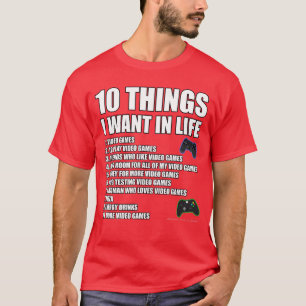 Camiseta Juego divertido para hombres regalo novedad videoj