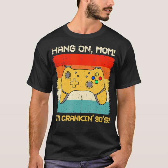 Camiseta Juego duro de los 90 de Crankin (Anverso)