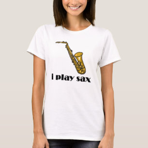 Camiseta Juego el saxofón