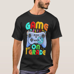Camiseta Juego en 1er grado Volver a la escuela 1er grado U