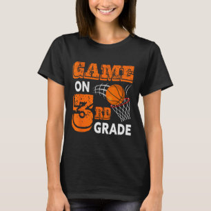 Camiseta Juego En 3º Grado De Baloncesto De Vuelta A La Esc