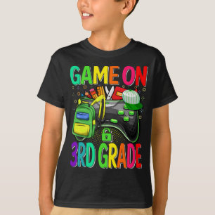 Camiseta Juego En 3º Grado De Vuelta A La Escuela