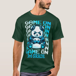 Camiseta Juego En 3º Grado De Vuelta A La Escuela Funny Pan